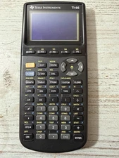 Not Working For Parts Blue Screen Ti-86 Graphing Calculator With Cover