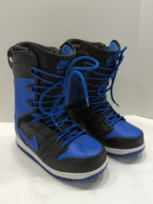 Nike Vapen Snowboard Boots Royal SB Men's US Size 9 Blue Black Laces