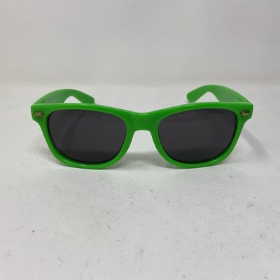 KNOCKAROUND SUNGLASSES FORT KNOCKS LIME GREEN W/ GRAY LENS FLEX HINGE 252E