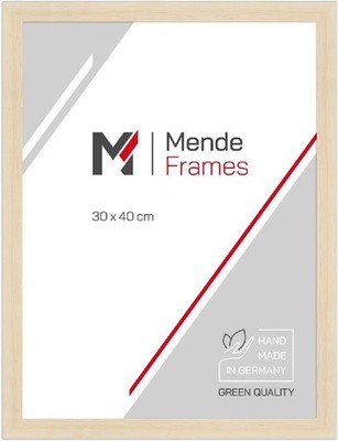 MendeFrames Holzrahmen 960 natur 70x100 cm Antireflexglas