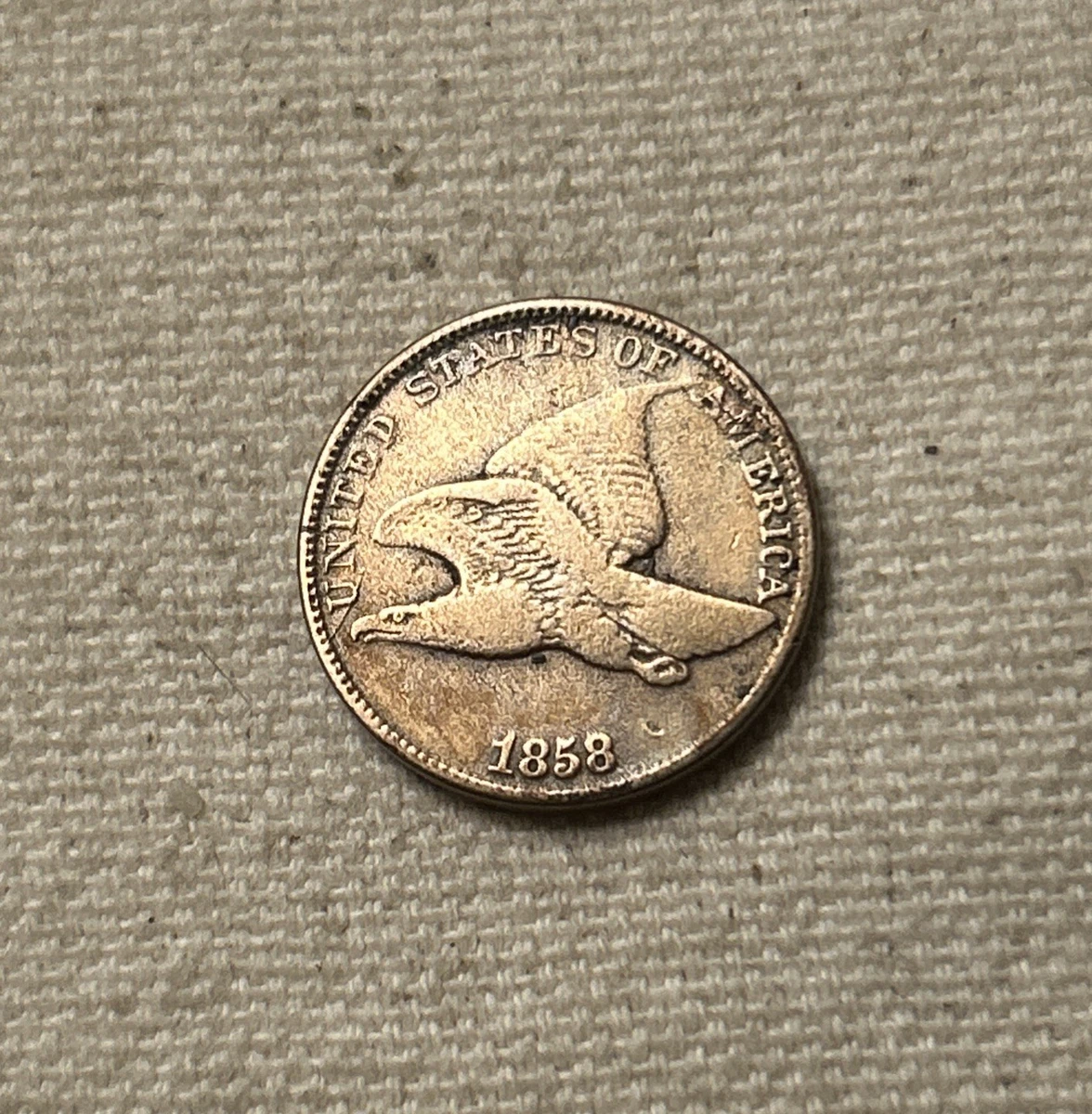 2629. 貴重 1858年 アメリカ イーグル 1セント 硬貨 2629. 貴重 1858年 アメリカ イーグル 1セント 硬貨 2629. 貴重 1858年