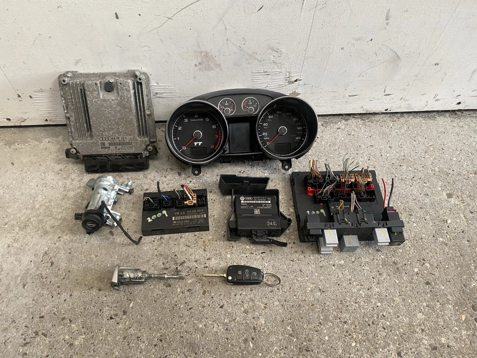 AUDI TT MK2 2.0 TFSI ECU KIT BWA DSG AUTOMATIC DSG 8J0907115N 2009 FREE POSTAGE - Image 2 of 4