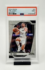 2024-25 Panini Prizm Tre Jones #61 Glitter San Antonio Spurs PSA 9