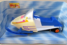 Maisto Motorisiertes Schneemobil - Miniatur Auto Schneemobil