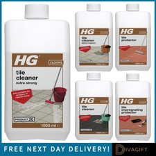 HG TILE FLOOR CLEANER 1L EXTRA STRONG SHINE RESTORER IMPREGNATING PROTECTOR NEW