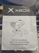 Original Microsoft Xbox Console System Instruction Manual Only