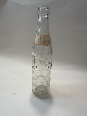 Rare 1962 MAYS CHOCOLATE FLAVORED DRINK Clear Glass 8oz Soda Bottle Atlanta GA