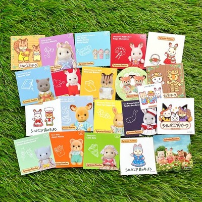 Rare Sylvanian Families / Calico Critters Sticker Set ( 2 Stickers Per Order)