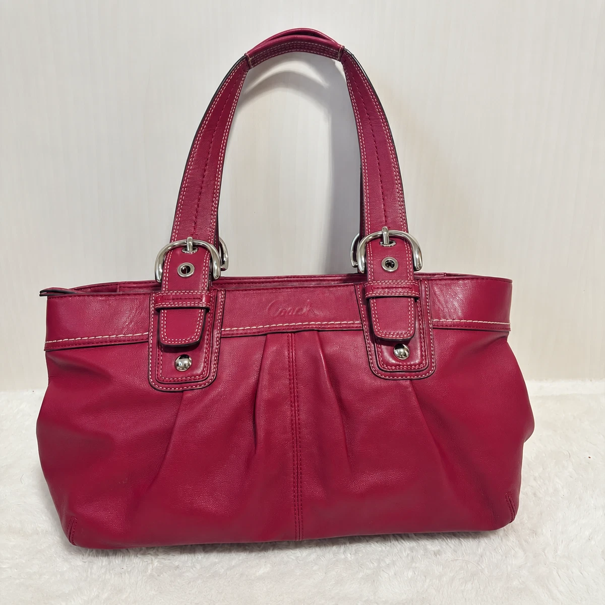 バッグ COACH Soho Pink Shoulder Bag Archive Coach Pink Soho Handbag for sale | eBay