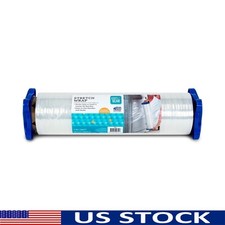 Clear Stretch Wrap 15in x 1000ft Hand Wrap Moving Storage Shipping Protection US