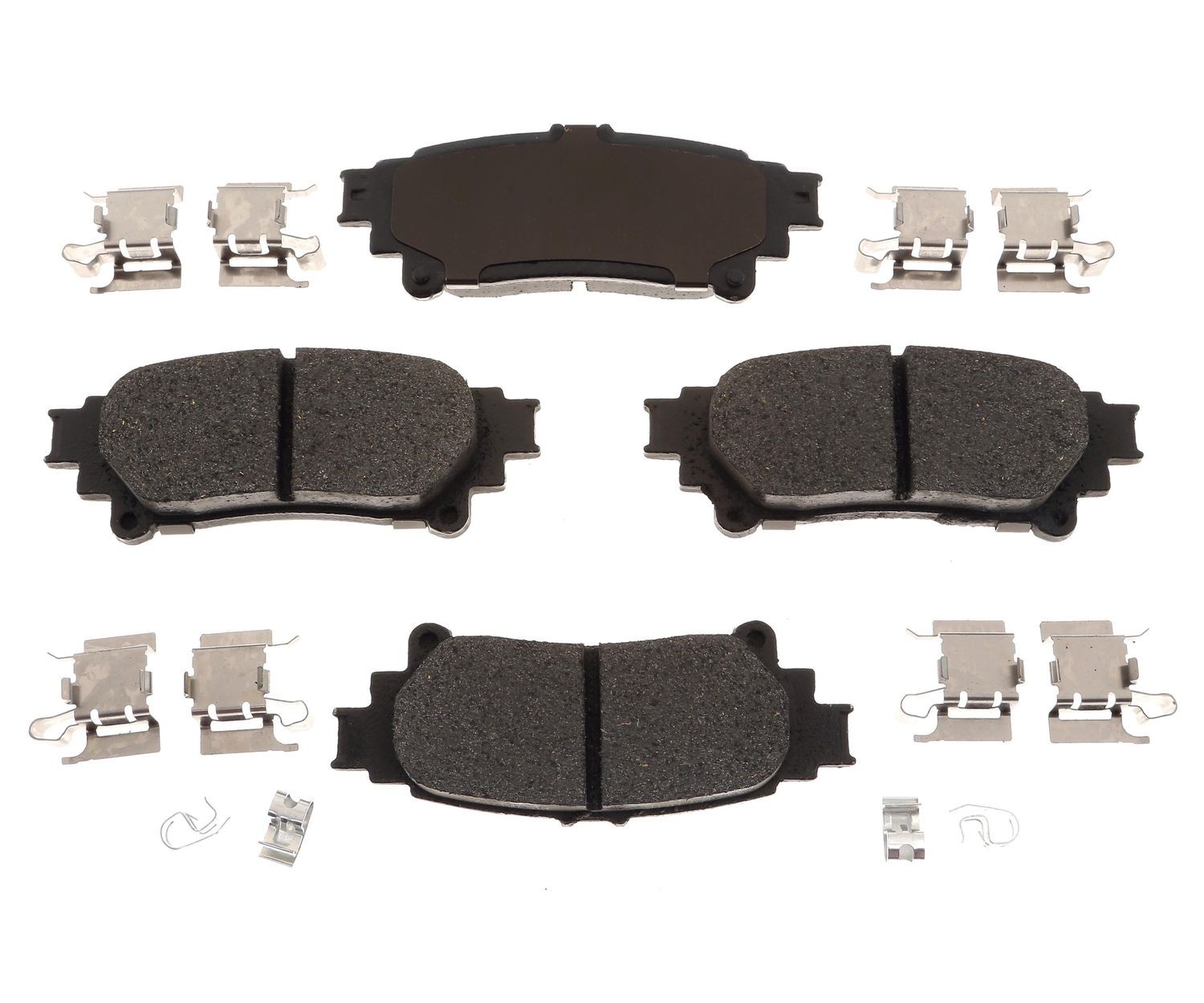 Raybestos MGD1391CH R-Line Ceramic Brake Pad Set Rear
