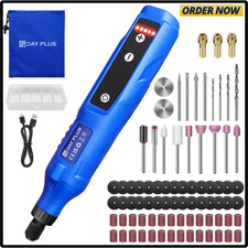 Cordless Rotary Tool 80Pcs Dremel Mini Grinder Multi-purpose DIY Tool Kit 80pcs