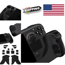 Professional Soft Rubber Anti Slip Grip Pads for Steam Deck Honeycomb Textured