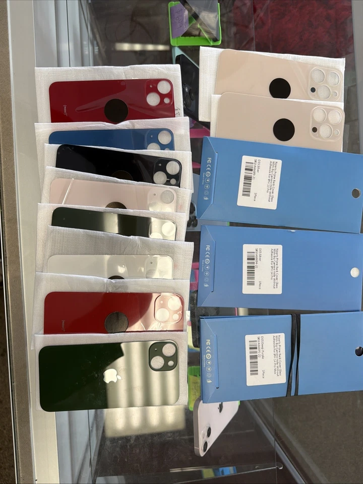 Заднее стекло iPhone ЛОТ ИЗ 78 шт. микс 8-14 Pro Max - Изображение 4 из 4