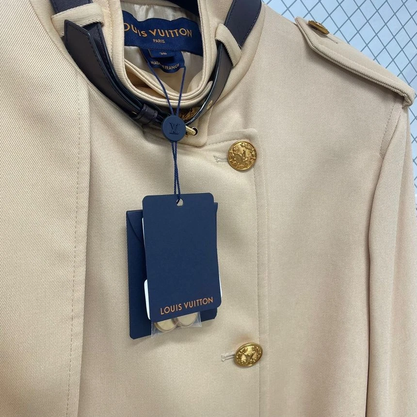 LOUIS VUITTON（LV） Louis Vuitton trench cappotto con colletto cintura 65285793