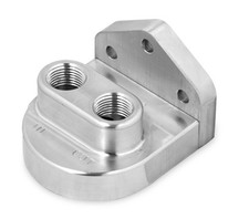 Earls 2178erl Billet Remote Oil Filter Mount Kit Earls 2178erl Billet Remote Oil Filter Mount Kit