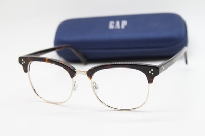 NEW GAP SGP003 HAVANA GOLD AUTHENTIC EYEGLASSES W/CASE 51-18