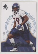 2008 SP Authentic Rookie Authentics 916/999 Wesley Woodyard #199 0b3