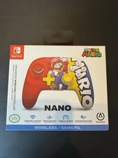 PowerA Nano Enhanced Wireless Controller for Nintendo Switch - Mario Victory