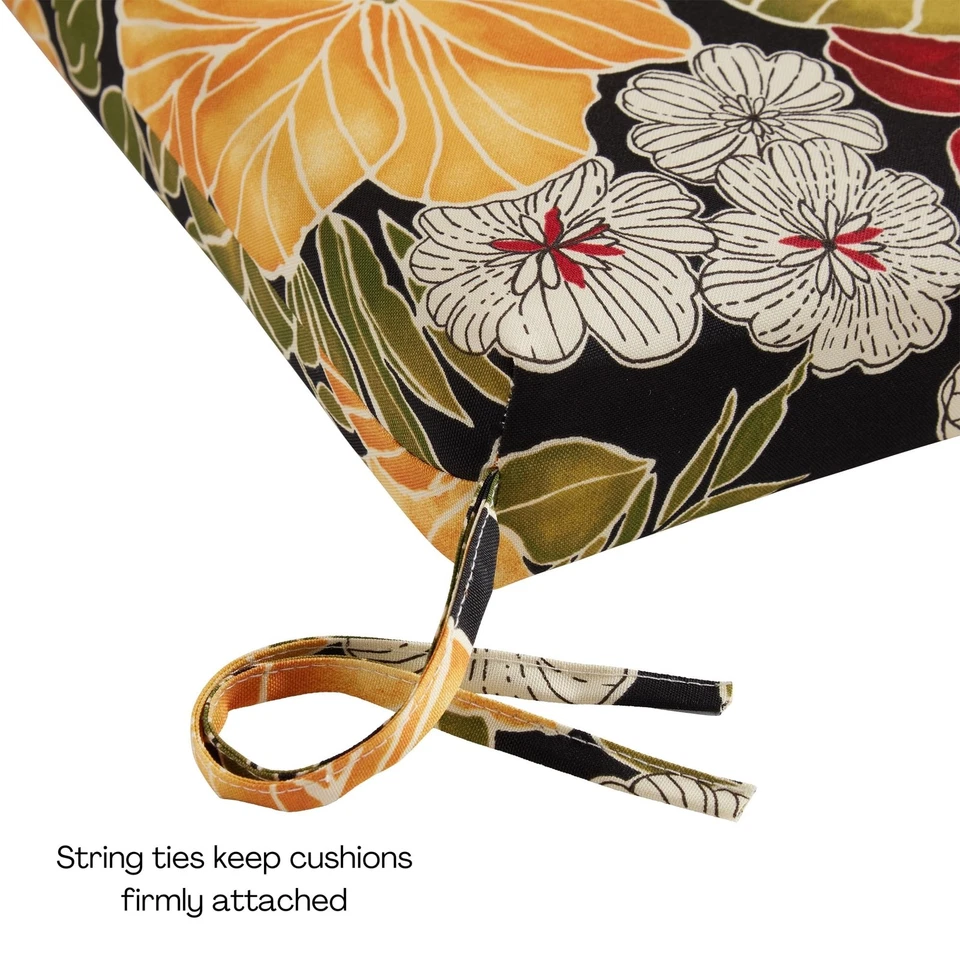 Outdoor High Back Dining Chair Pad, Aloha - Image 3 of 4