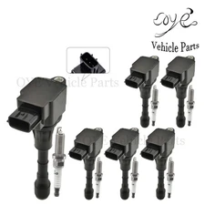 Ignition Coil and Iridium Spark Plug Kit For 2009-2019 Nissan Murano V6 3.5L