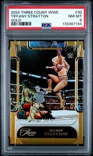 Tiffany Stratton (3/10) 2024 Panini Three Count WWE Gold