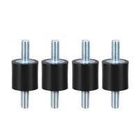 4Stk Silentblock Gummipuffer SchwingungsdäMpfer Anschlagpuffer M5 Ø15Mmxh15Mm