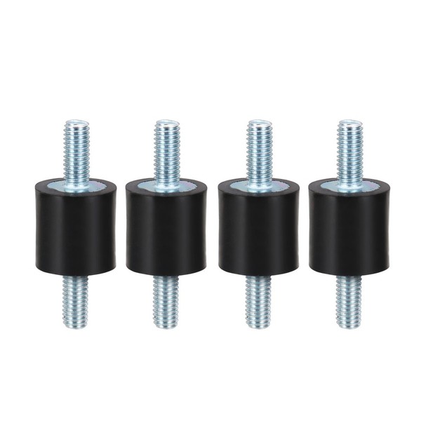 4Stk Silentblock Gummipuffer SchwingungsdäMpfer Anschlagpuffer M5 Ø15Mmxh15Mm-image