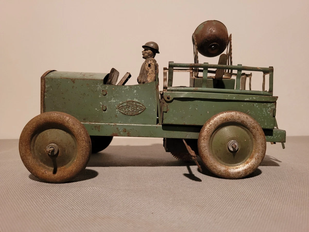 Vieux Camion En Tôle Fiat LIMA – Jouet Collection Polichinelle (France)