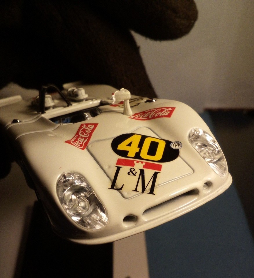 Modèle Réduit Porsche - 908/02 3.0l Flunder Spider Team Martini International Racing N 17 Hockenheim 1970 Gerard Larrousse 1