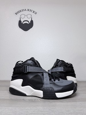 Size 14 - Nike Air Raid 2014 Men s 642330-002 Black/Flint Grey-White Preowned