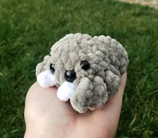 Jumping Spider Plush Crochet Handmade Plushie Amigurumi Stuffed Toy
