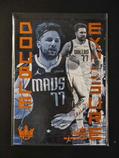 Luka Doncic 2024-25 Panini Court Kings Double Exposure Amber 55/99 [3hk