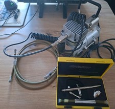 Airbrush Kompressor Set mit Harder & Steenbeck Evolution Pistole