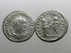 VALERIAN I SILVER/BL ANTONINIANUS__Roman Empire__CAPTURED BY LOCALS__Orientis — photo 1
