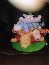 Disney Baby Winnie the Pooh Stackable Stuffed Plush Pillow Ring Toss Stacking
