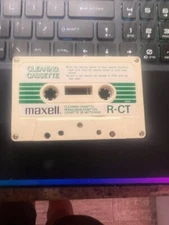 Cassette Tape CASSETTE DECK HEAD CLEANER MAXELL RCT