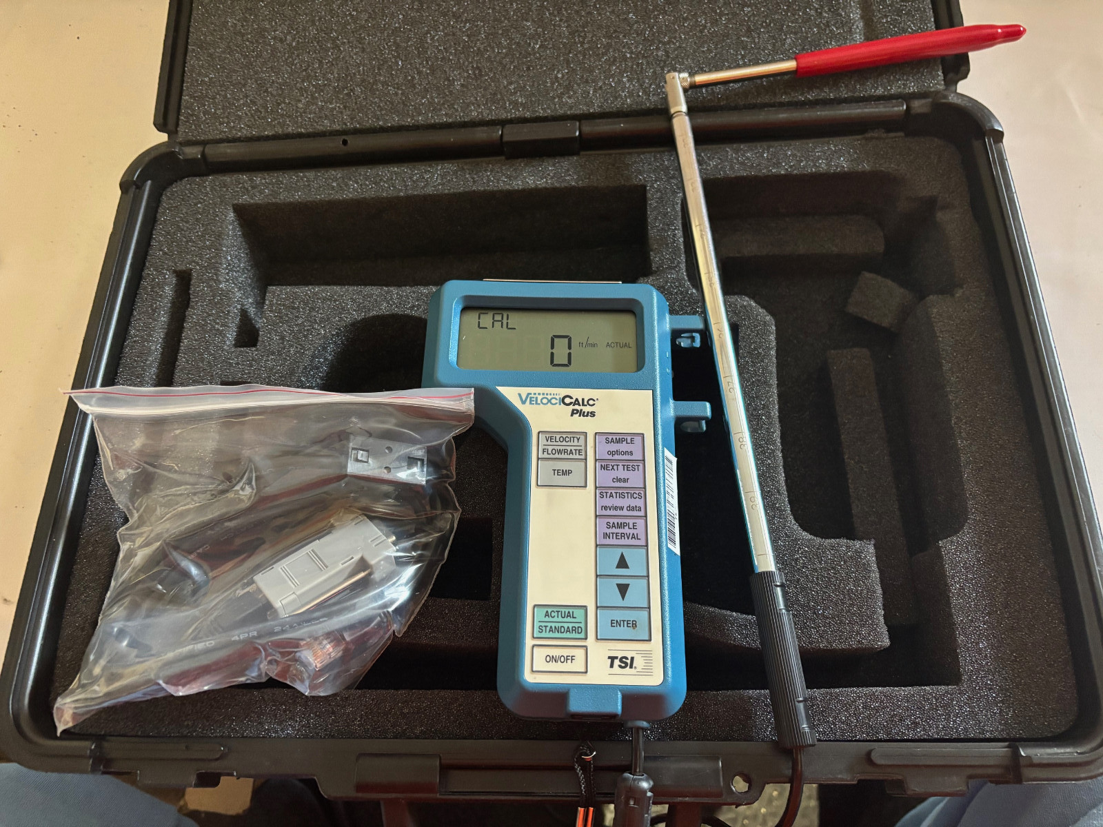 VELOCICALC PLUS 8384A- MULTI AIR VELOCITY VENTILATION METER
