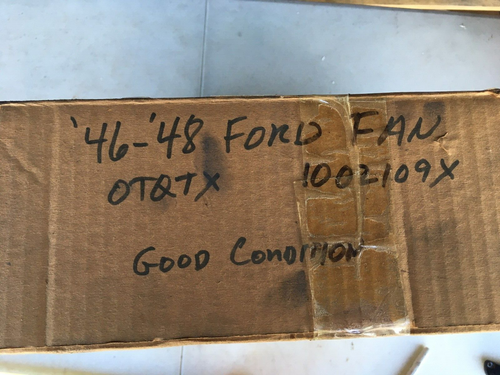 1946 1947 1948 Ford Fan Good Condition - Picture 11 of 11