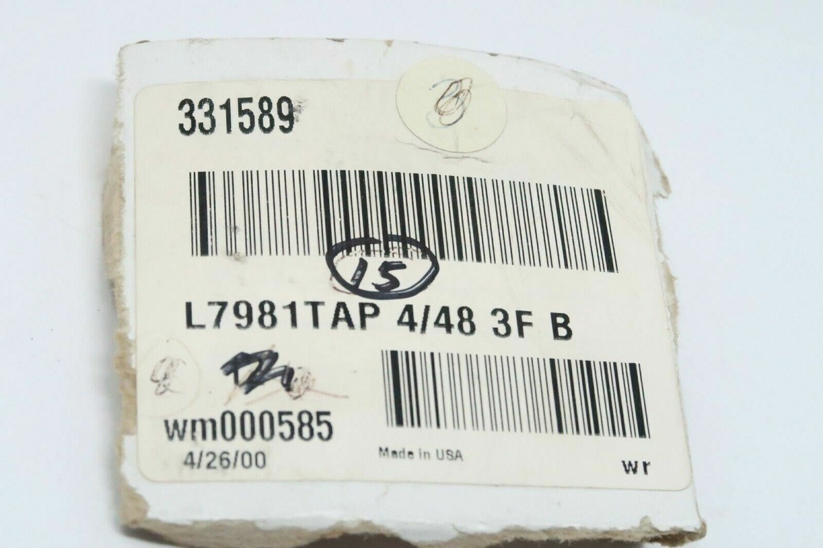 new NACHI Japan #4-48 GT4 HSSE 3 Spiral Flutes Bottoming Tap Steam