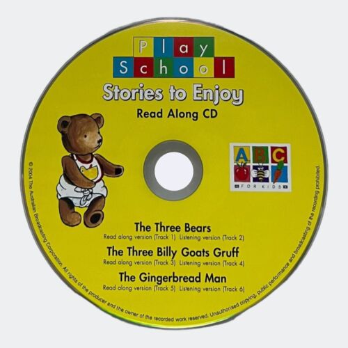 Play School Stories to Enjoy Hardcover Board Book & Read Along CD - Vintage 2004 - Picture 22 of 24