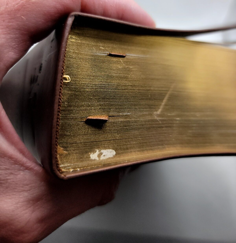 The Expositor's Study Bible Crossfire W/ Box KJV Leather Signed Gabriel Swaggart - Picture 18 of 24