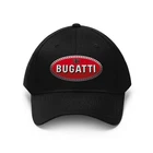 Bugatti Racing Black Hat Baseball Cap