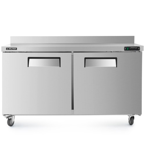 60" Commercial Worktop Refrigerator Cutting Board 2-Doors Restaurant ETL