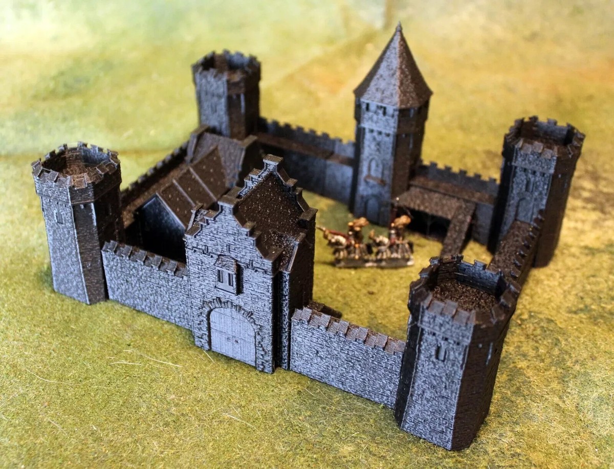 SW Castle of Heart 欧州コレクターズ版 魔界村似 新品未開封 MOC-161243 Western Fantasy Game World Giant Castle Model DIY