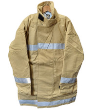 Firefighter Jacket Goretex Bristol Gold PBI Medium Tall Ballyclare Tunic New