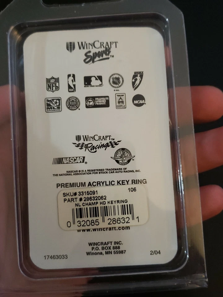 MLB 2006 World Series CHAMPIONS National League St Louis Cardinals Key Chain  - Image 4 of 4