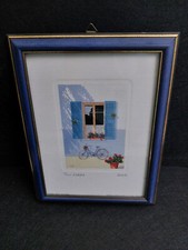 SERIGRAFIA SALVO SALVATORE -  Forse MANGIONE? FIRMATA FIORI D'ESTATE 