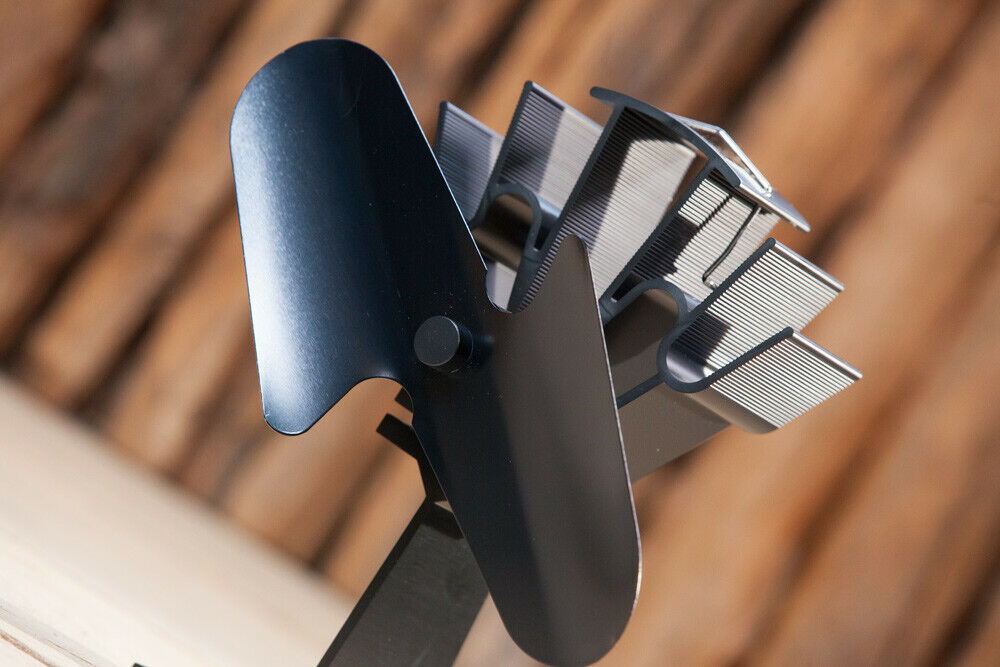 Valiant 2-Blade Heat Powered Stove Fan for Log Burners and Multifuel Stoves  | eBay