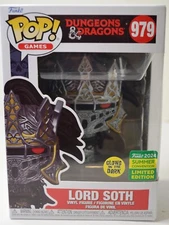FUNKO POP! LORD SOTH DUNGEONS & DRAGONS 979 GLOWS IN THE DARK NEW